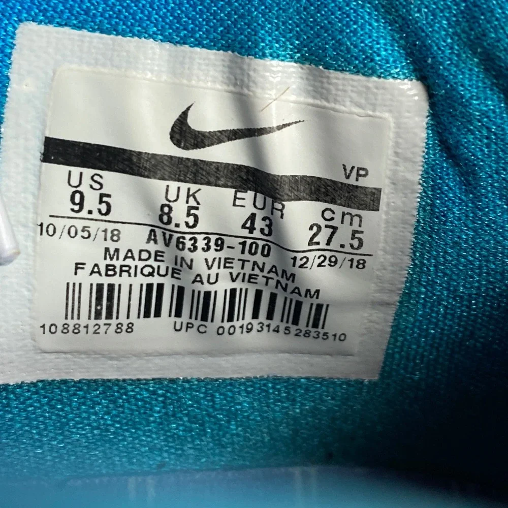 Nike Kobe 4‎ Protro Draft Day Mens 9.5 White Blue Purple AV6339-100 Sneaker